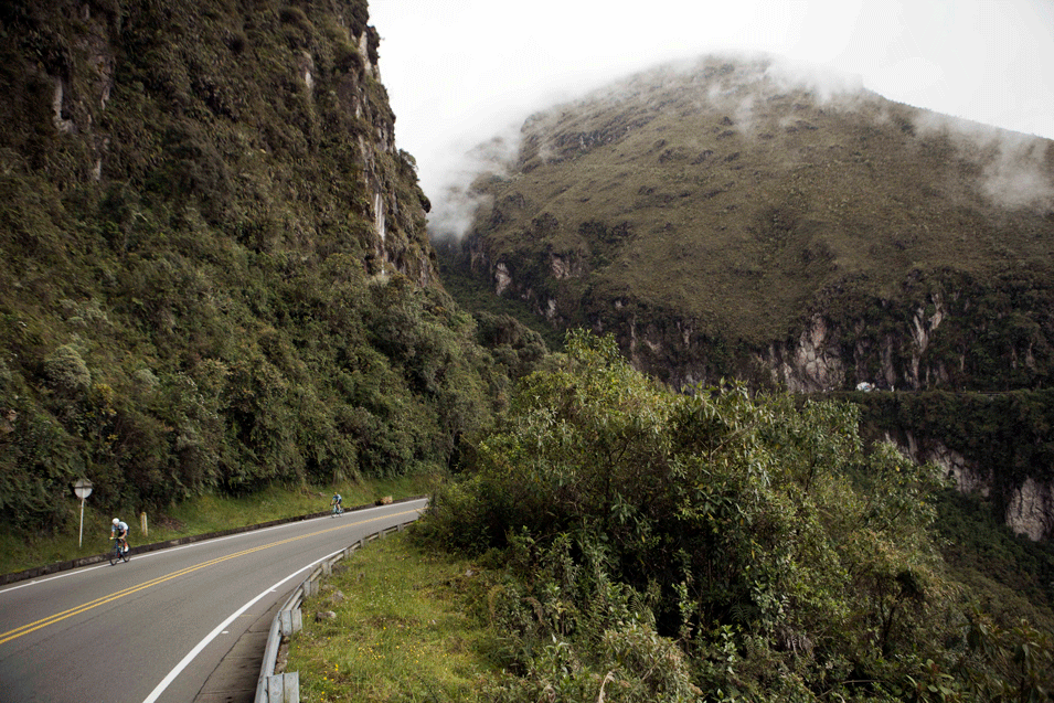 photo the longest climb in the world cycling biela tour colombia